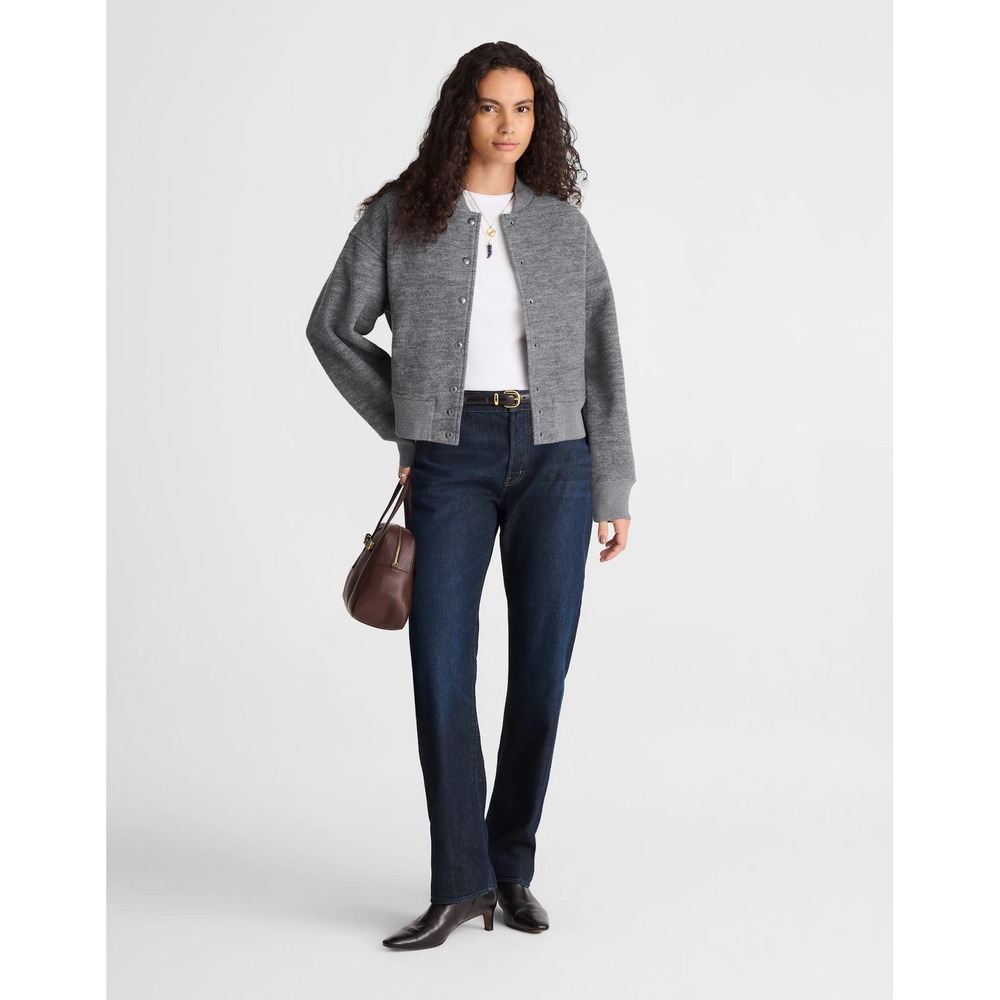 Madewell The Petite Dean Easy Straight Jean Soft Drape Foundry Wash Sz 30P